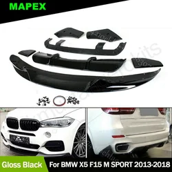 Kit aerodinámico BMW X5 F15 M Sport-labio delantero y difusor trasero