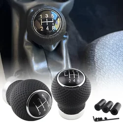 Cabezal de cambio cuero PU universal 5/6 velocidades para coche