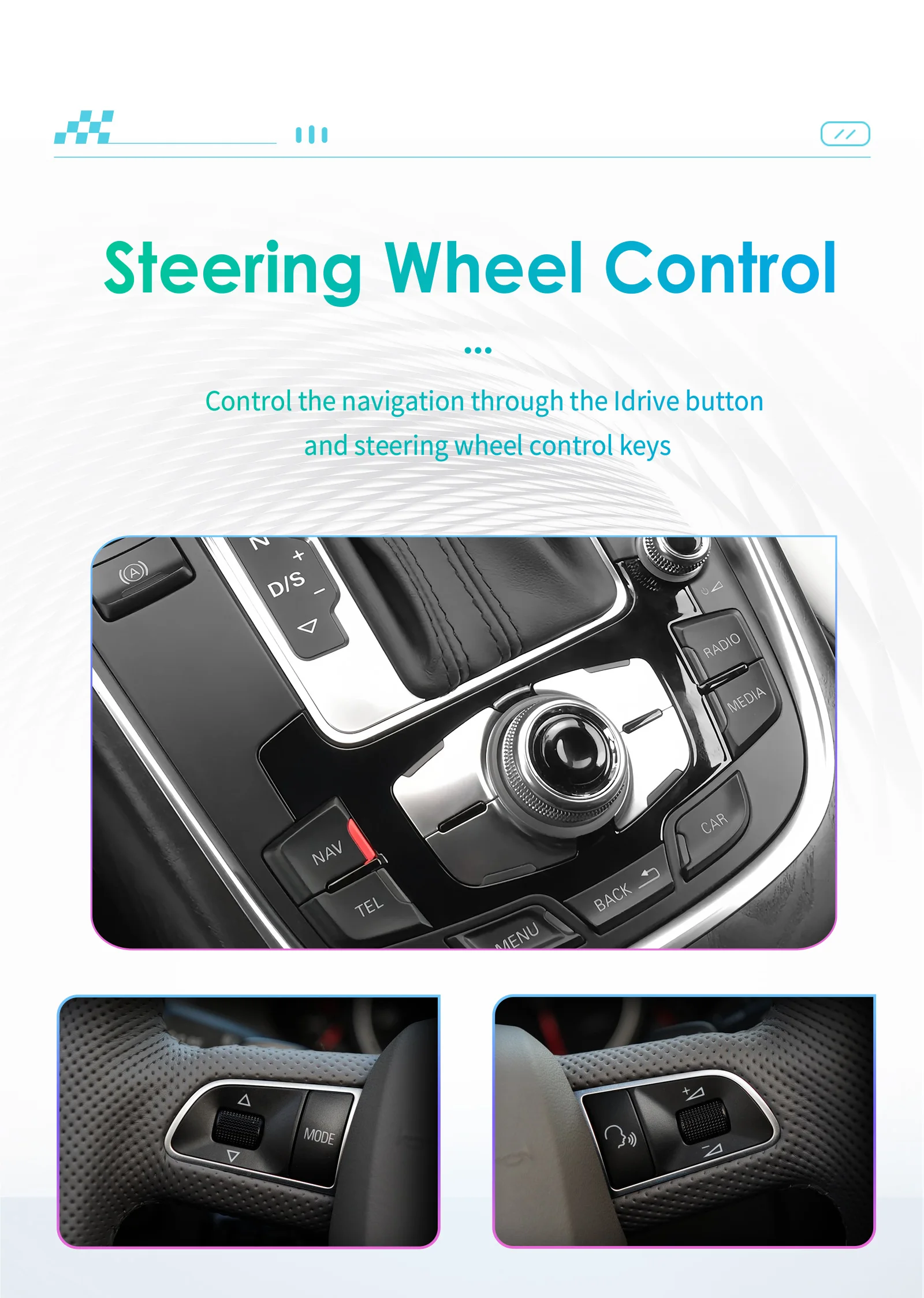 Autoradio Android Auto para Audi A4 A5 B8 S4 S5 - imagen 4