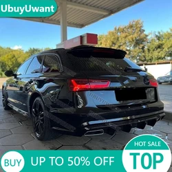Alerón trasero estilo RS6 para Audi A6 C7 Avant 2012-2018