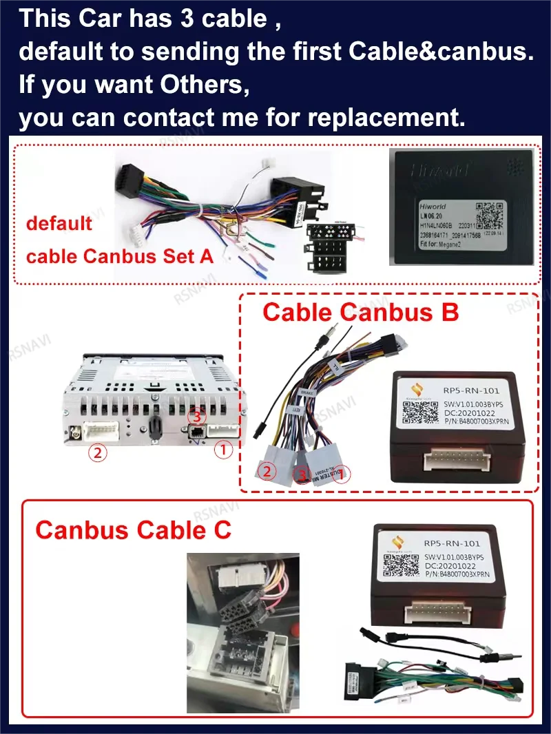 Radio multimedia RSNAVI para Renault Clio 3