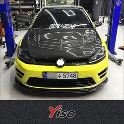 Cubierta de motor Varis de carbono para Golf 7 R, GTI y R-Line