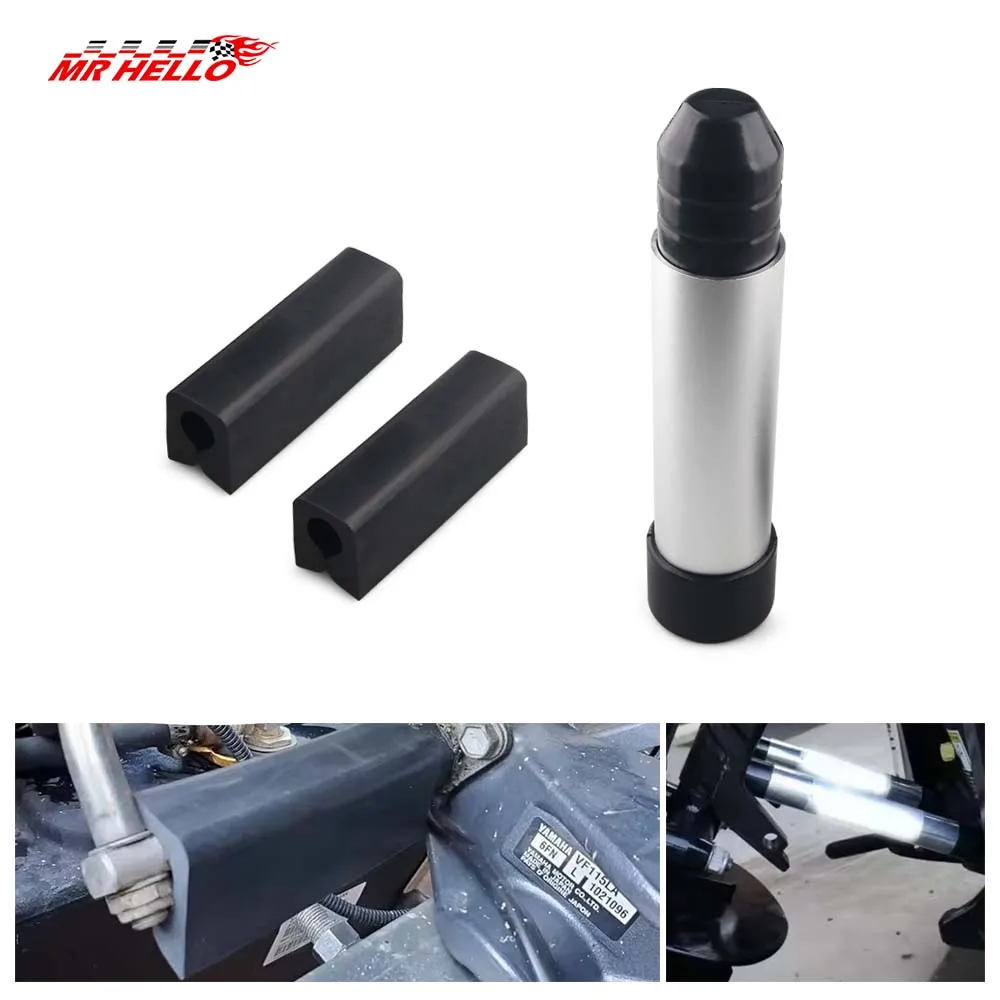 Fuerabordas – Soporte de aluminio para popa y bloqueo de motor