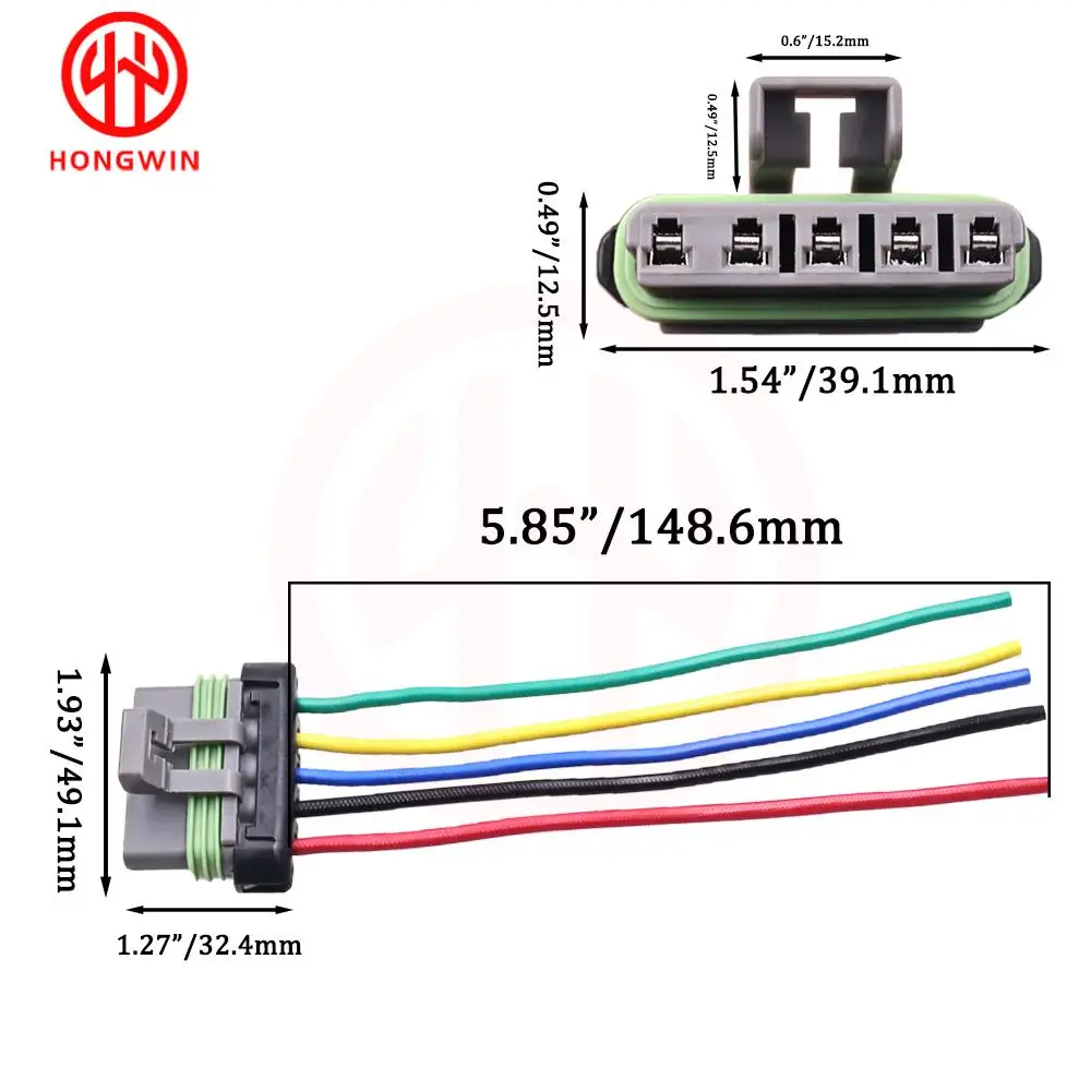 Resistencia del ventilador 5 pines para Chevrolet Trax - imagen 2