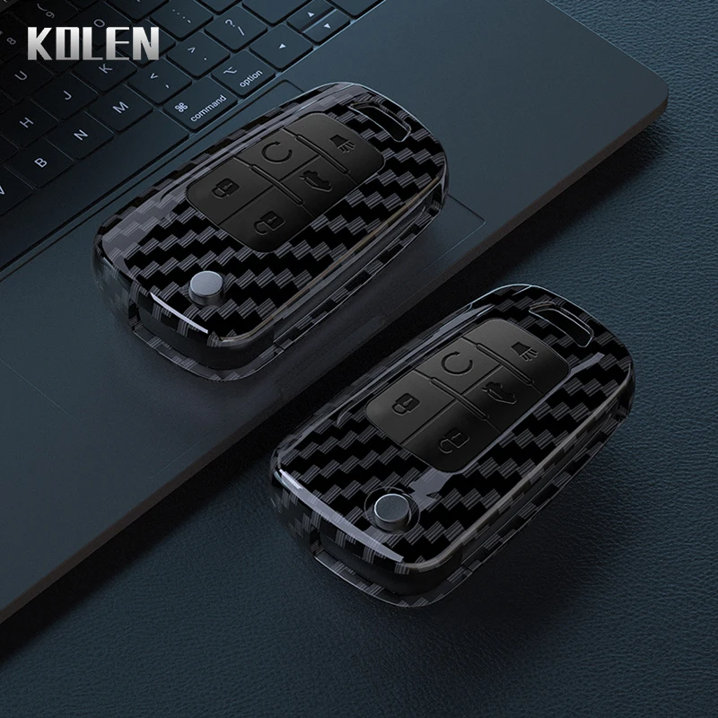 Funda llave ABS efecto carbono para Chevrolet Cruze y Opel Astra J - imagen 4