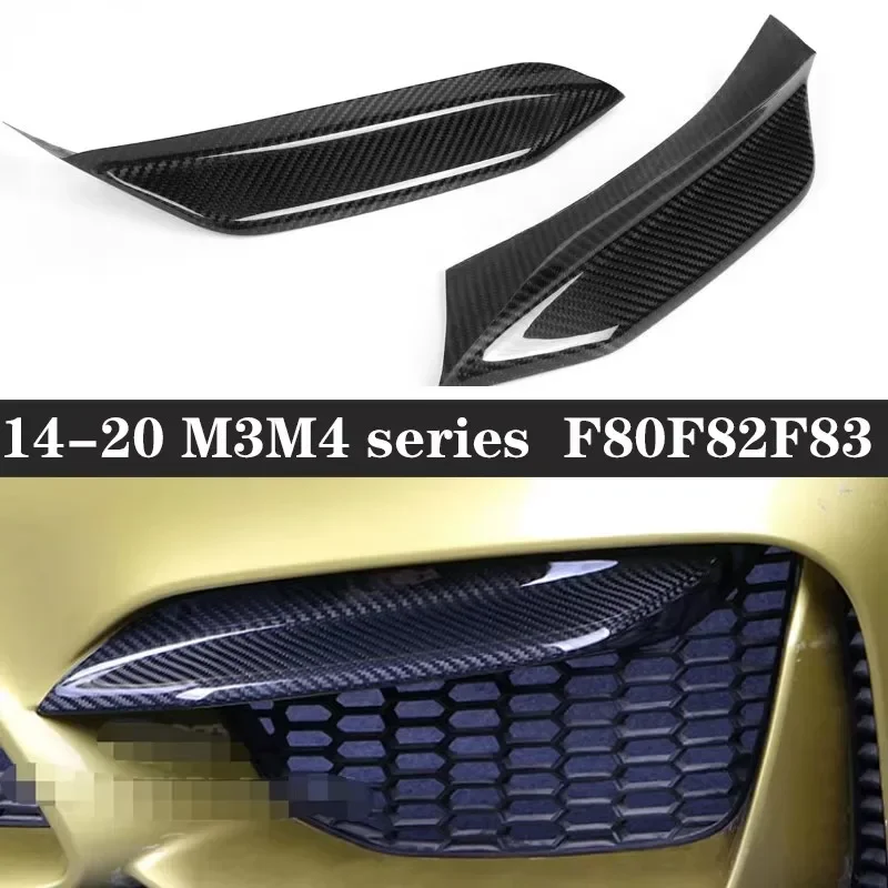 Splitter frontal fibra de carbono para BMW M3 F80 M4 F82 F83 - imagen 4