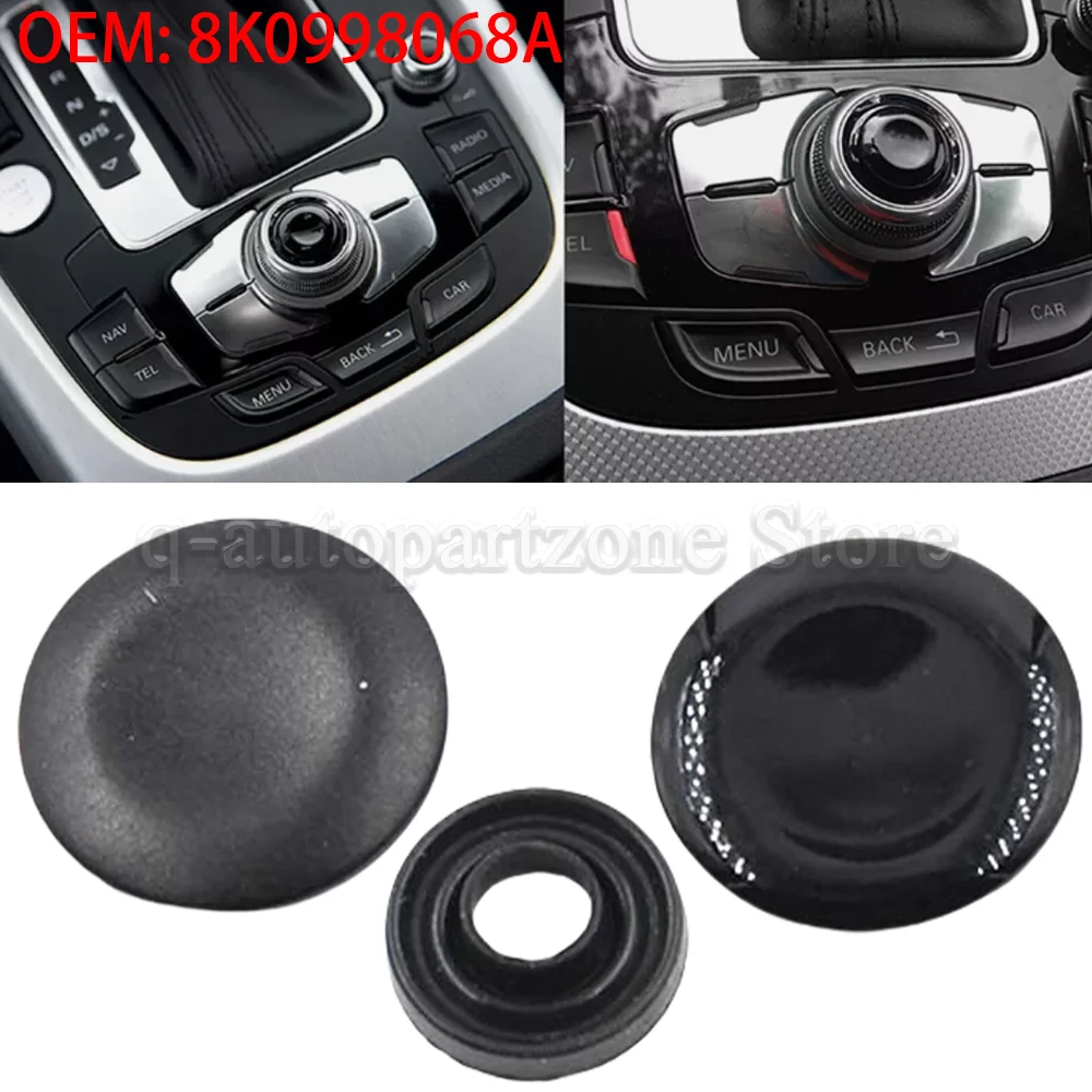 8K0998068A Kit de reparación de botones de Joystick para Audi A4, b8, Avant, A5, A6, c6, S4, S5, S6, Q5, 8R, Q7, RS4, RS5, RS6, negro mate brillante, nuevo