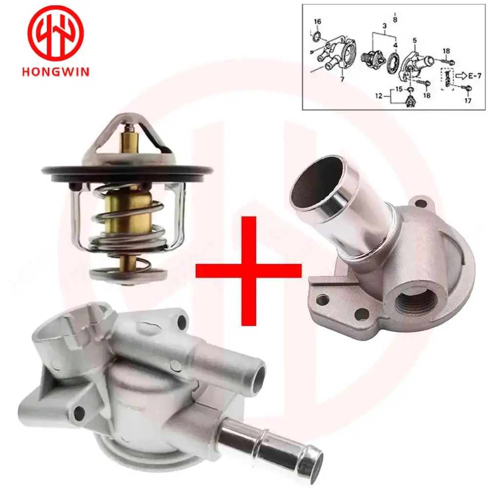 19311-P08-000 Carcasa termostato Honda Civic Del Sol D15