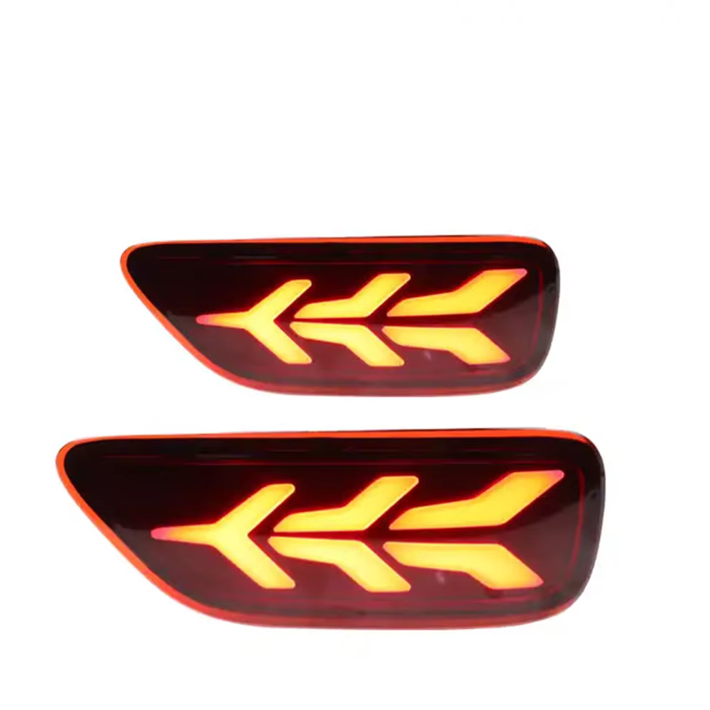 Ejemplo de montaje de la luz LED en el parachoques