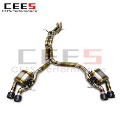 Cees Cat-back Racing para Porsche Macan 3.0T 2014-2023 Valvetronic