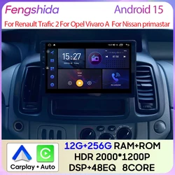 Radio CarPlay y Android Auto para Trafic II, Vivaro A y Primastar