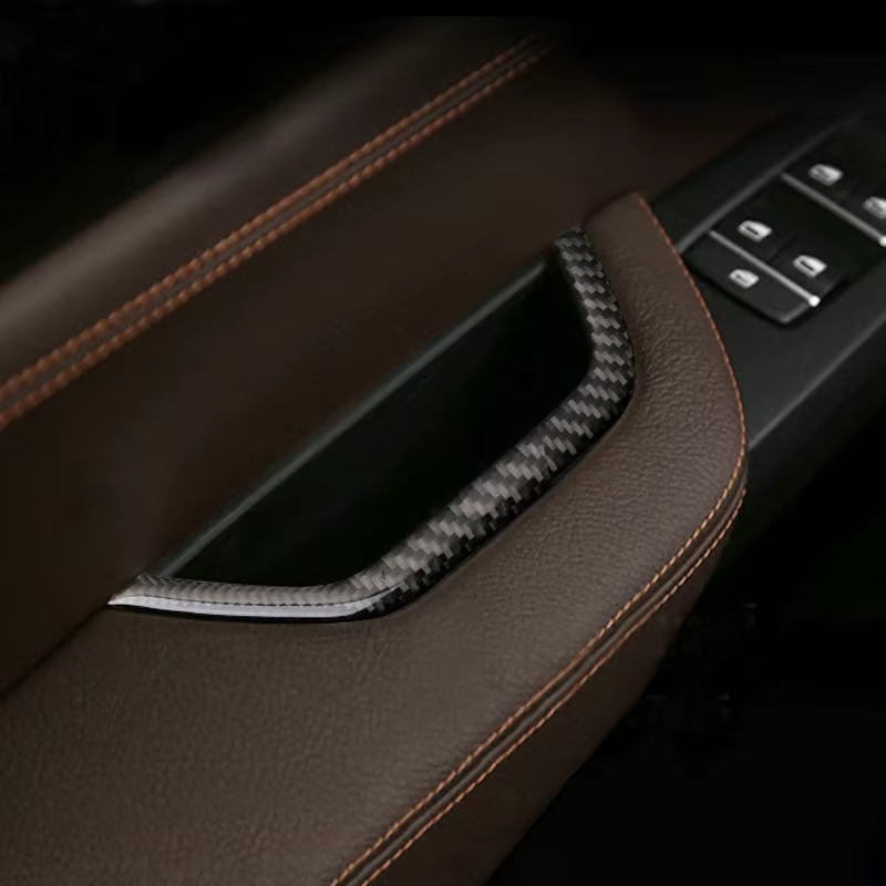 Embellecedor reposabrazos puerta fibra carbono BMW X3/X4 F25/F26