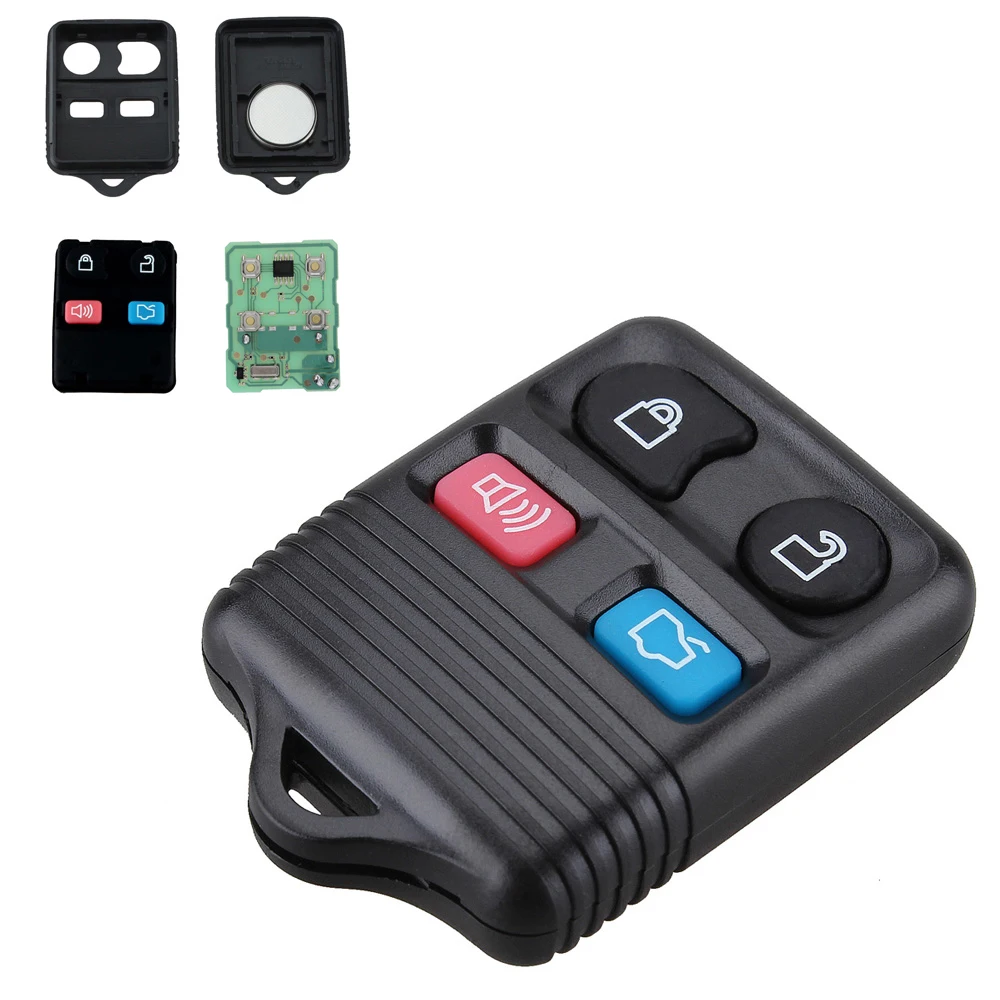 Mando a distancia Ford 315MHz 4 botones vista frontal