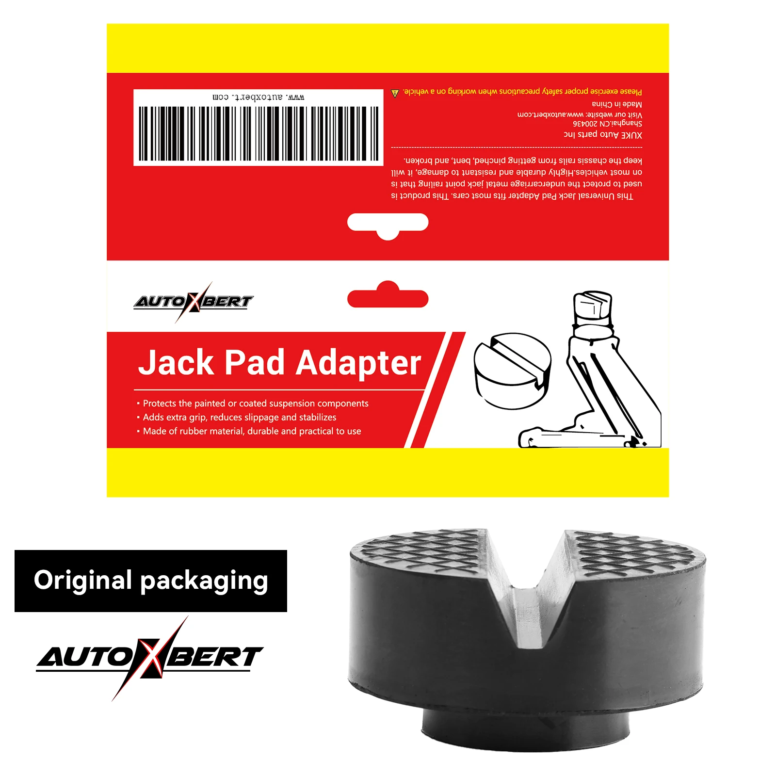 Almohadilla de goma antideslizante para adaptador de riel Toyota - imagen 4