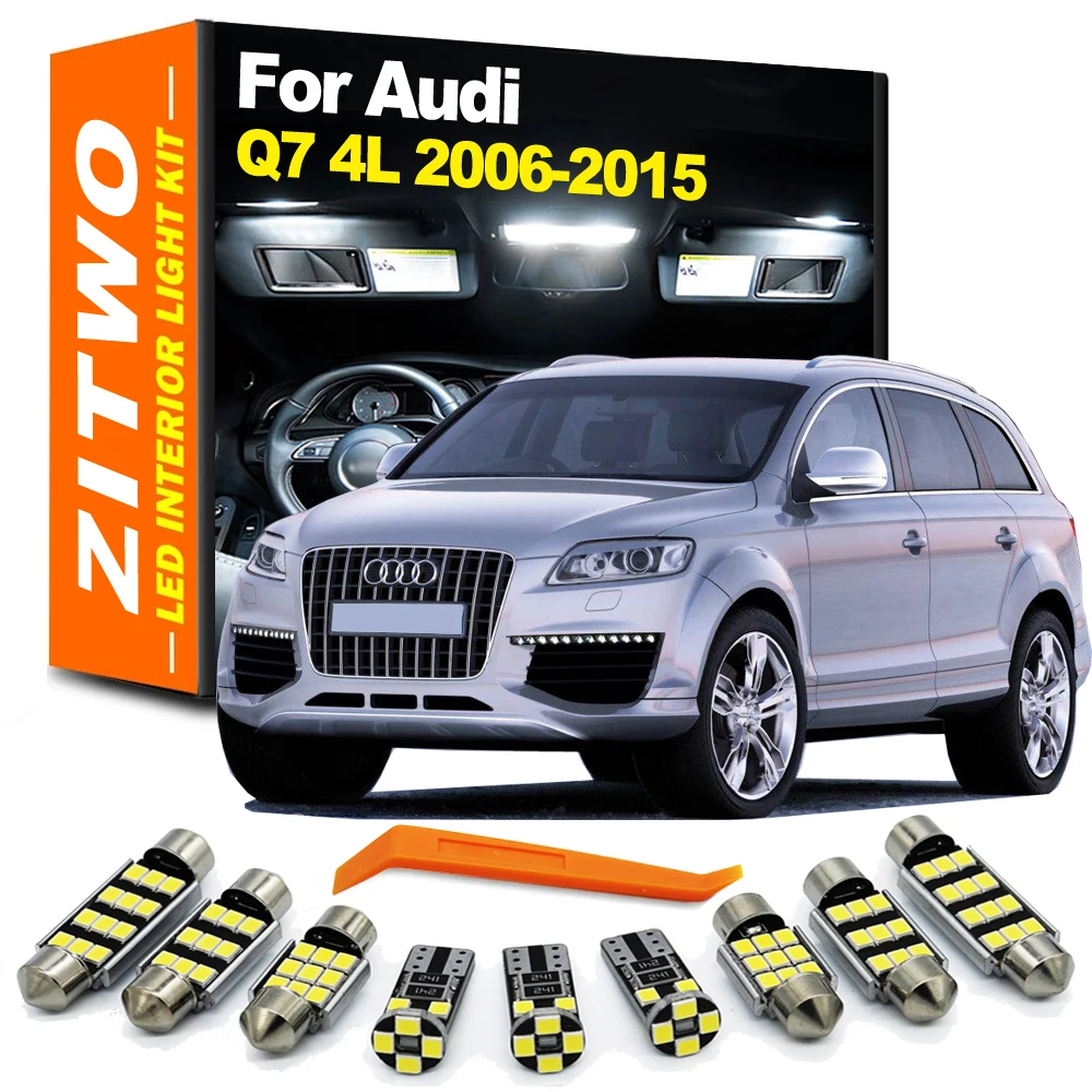 Kit luces LED interior Audi Q7 4L 2006-2015 - Maletero y lectura