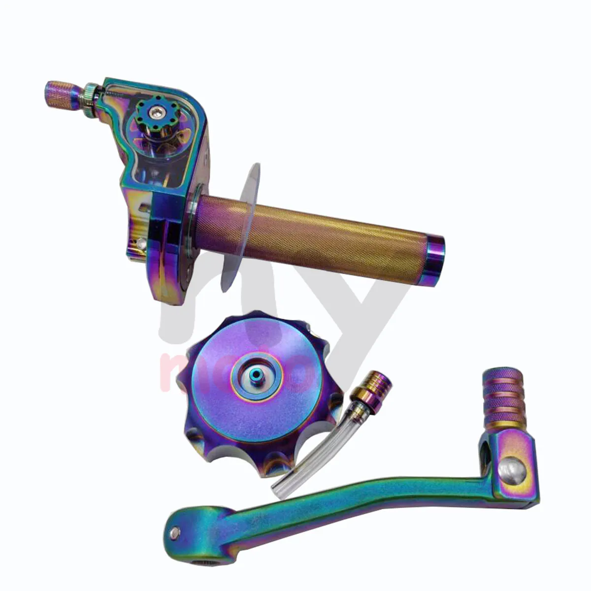 Tapón de depósito de combustible CNC 50 mm ventilado universal para moto