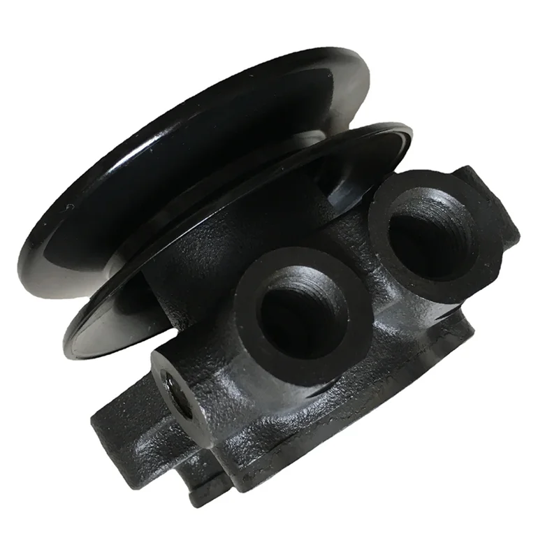Bomba de aceite de polea de correa de accesorios de excavadora AEF3-21021484 para excavadora Deutz Volvo 04296790 - imagen 4