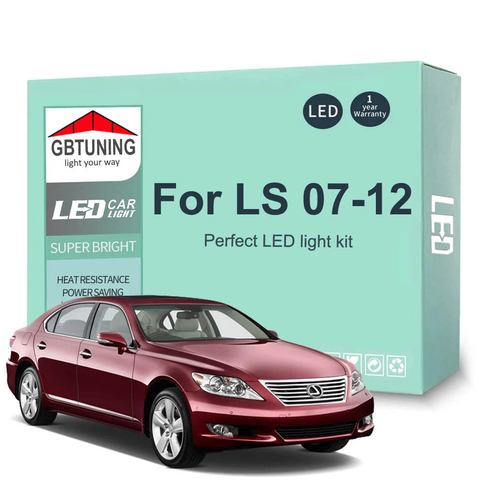 Kit de bombillas LED CANBUS para interior Lexus LS 460/600h (2007-2012)