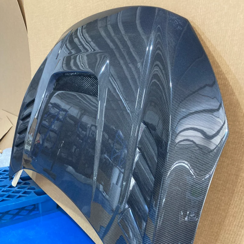 Capó fibra de carbono JS Honda Civic FK8 FK7 Tipo R delantero - imagen 2
