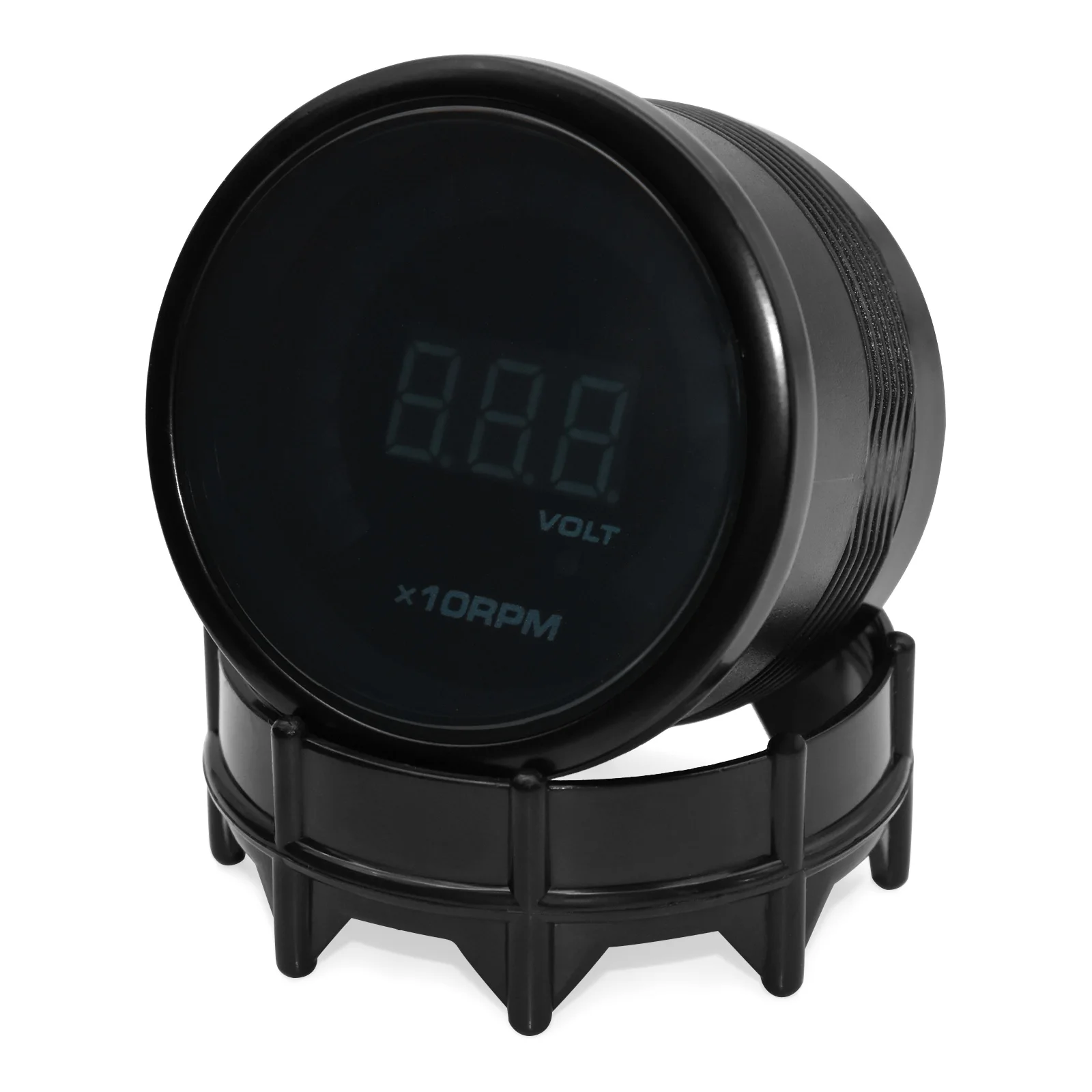 Tacómetro digital analógico 52 mm 20 LED con voltímetro – 12 V - imagen 5