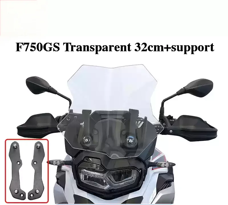 Parabrisas elevado BMW F750GS F850GS ADV – Deflector alto soporte modificado - imagen 5