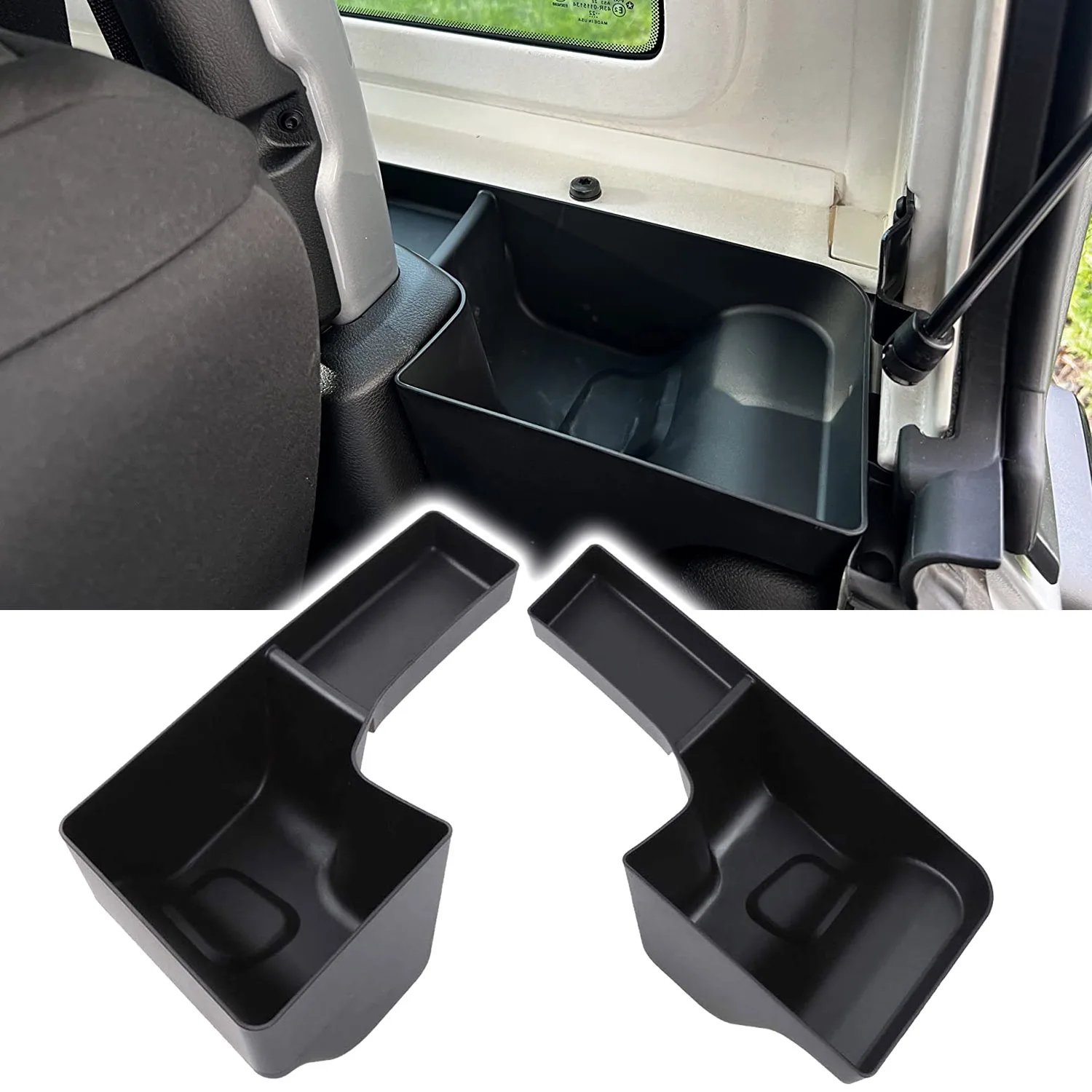 Organizador maletero Jeep Wrangler JL Sahara 2018-2023 – bandeja ABS