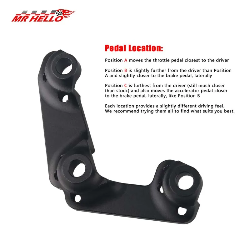 Espaciador pedal acelerador aluminio Honda Civic FK2/FK8/GK5 - imagen 4