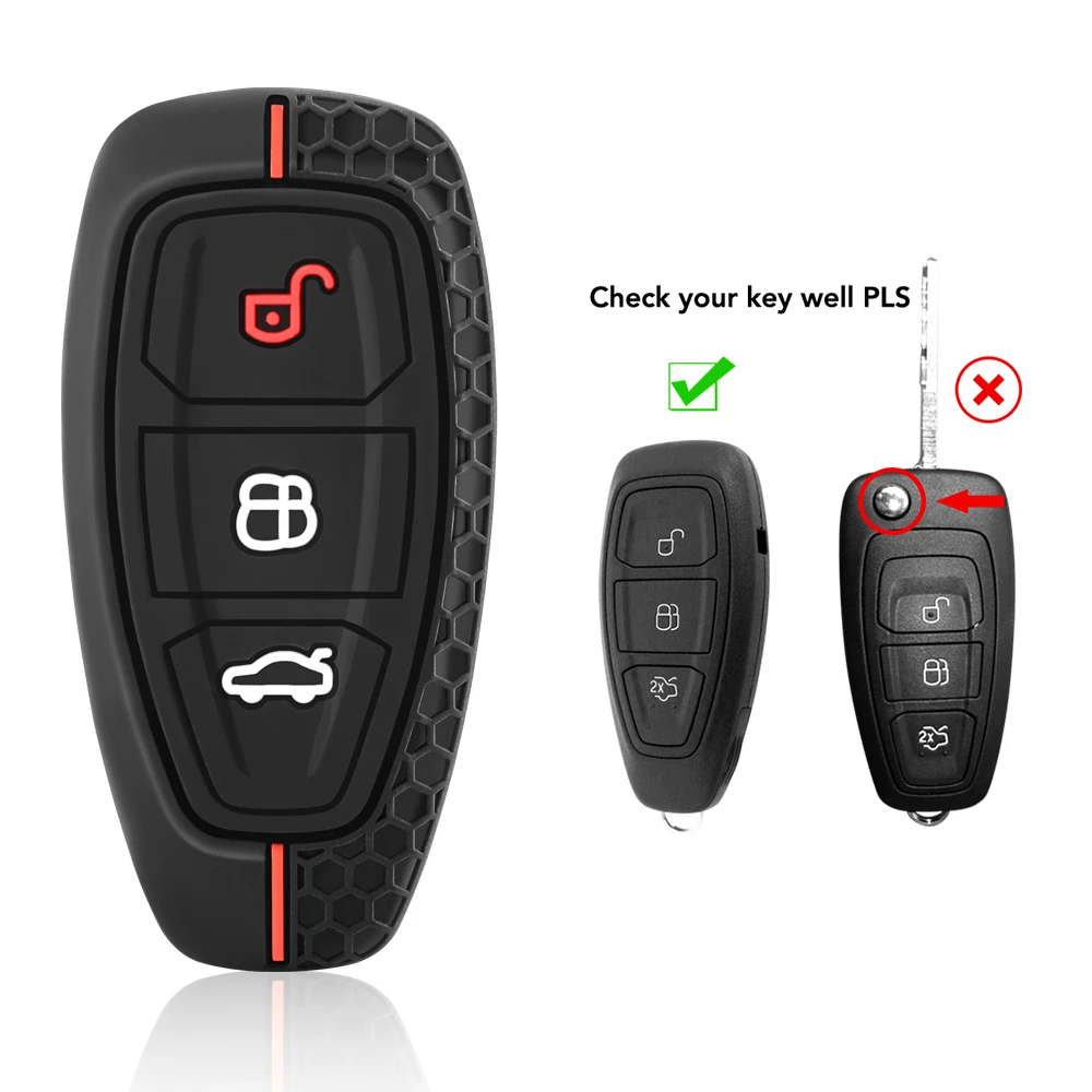 Funda silicone llave Ford Focus Mondeo Fiesta - imagen 2