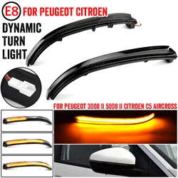 Intermitente LED dinámico Peugeot 3008/5008 y Citroën C5 Aircross
