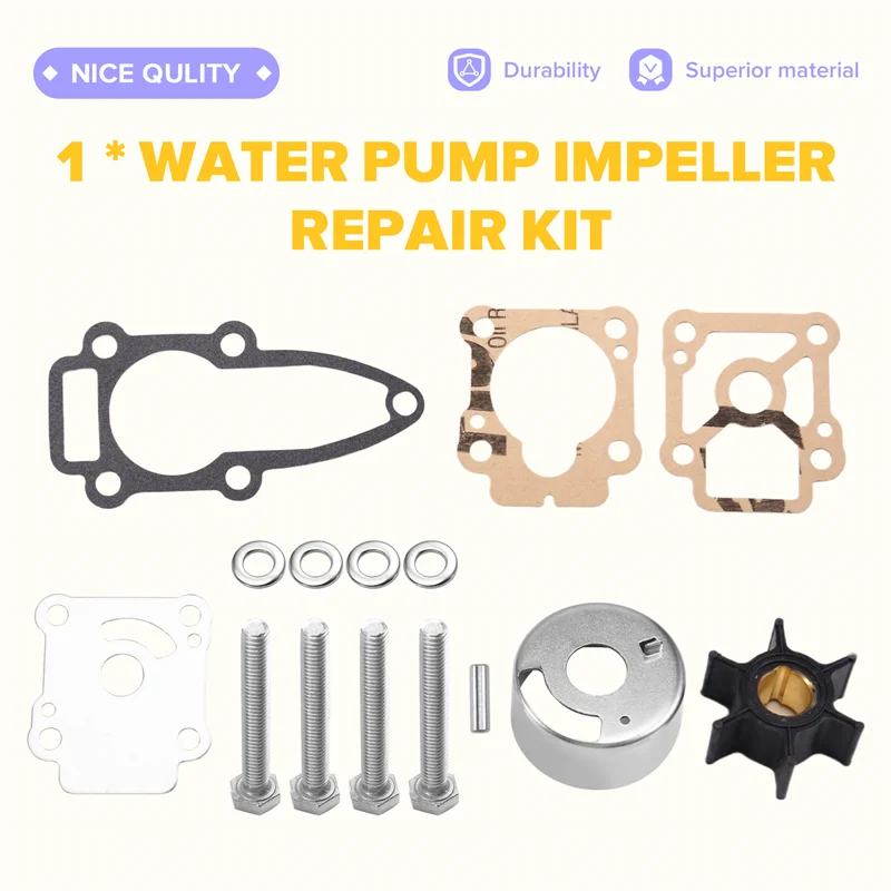 Kit reparación impulsor bomba de agua AB56 – Nissan Tohatsu fueraborda 8-9,8 HP - imagen 4