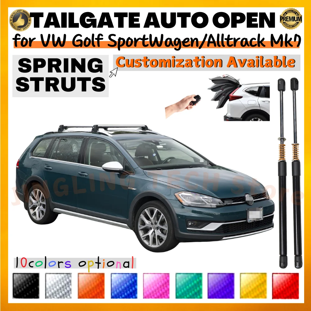 Puntales de maletero con gas para Volkswagen Golf Mk7/Mk7.5 Variant