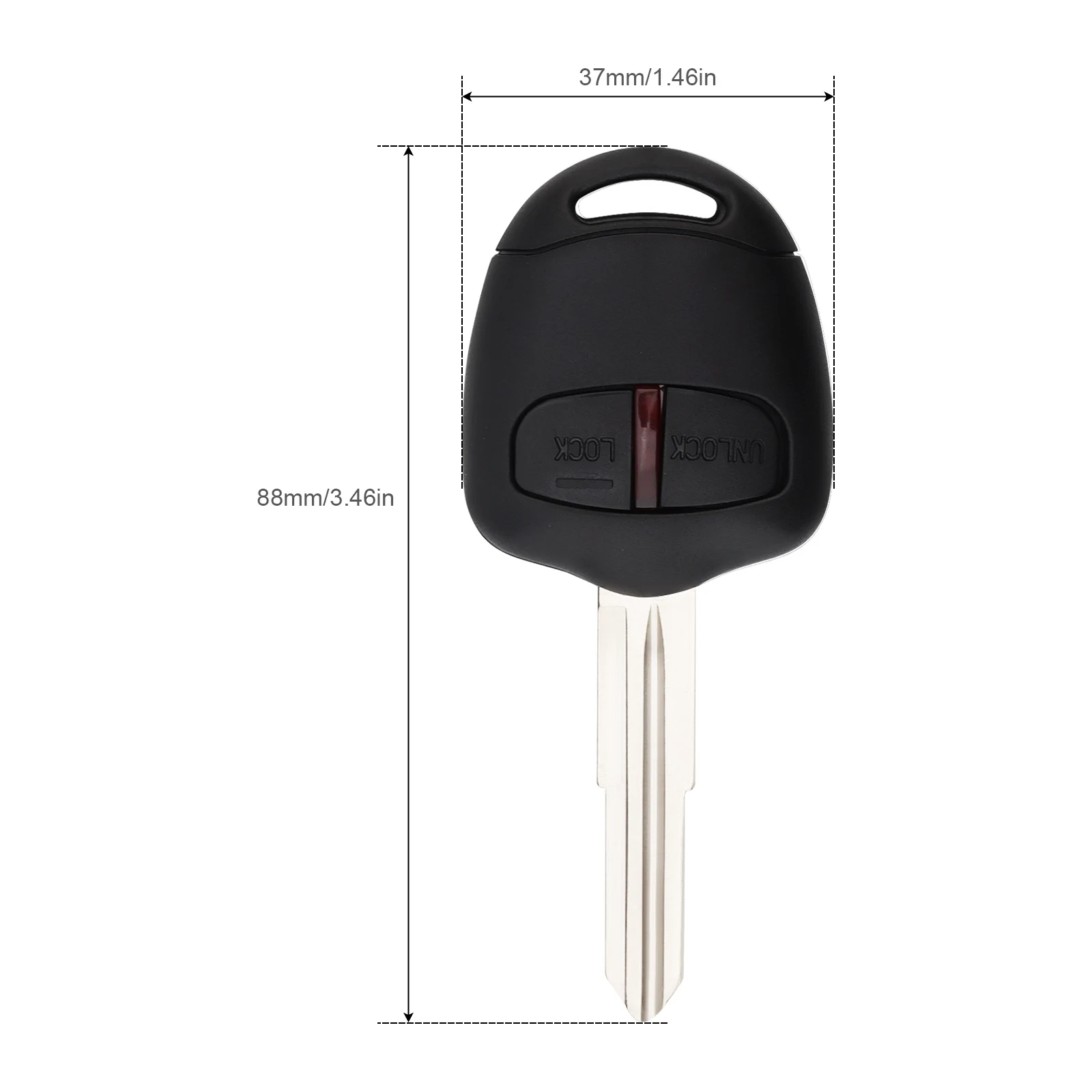 Llave remota Mitsubishi ID46 – Outlander Pajero ASX Lancer Triton 433Mhz