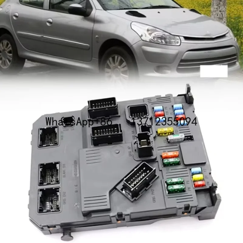 9657999780 nuevo Original E02-00 BSI unidad de módulo de Control de cuerpo ECU caja de fusibles S118085220F para Peugeot 206 207 Citroen C2