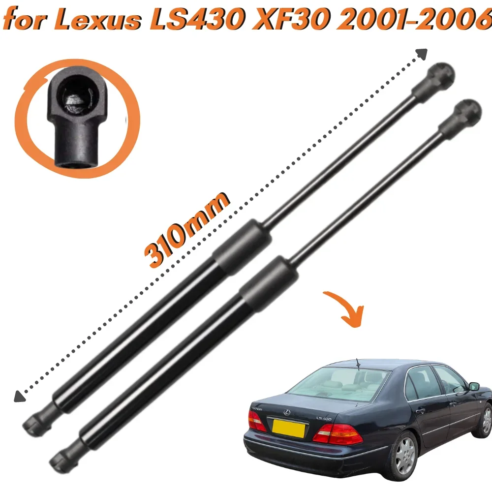 Puntales de maletero en carbono para Lexus LS430 XF30 Sedan