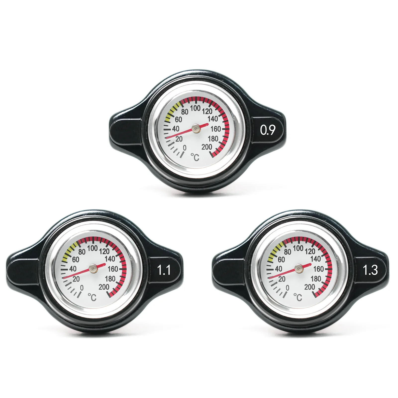 Tapa de radiador con termómetro para coche y moto - imagen 2
