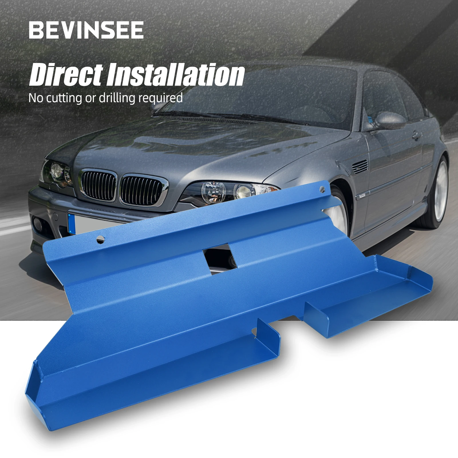 Pala toma aire frío BEVINSEE BMW E46 320i-330i M52TU M54 1999-2006 - imagen 3