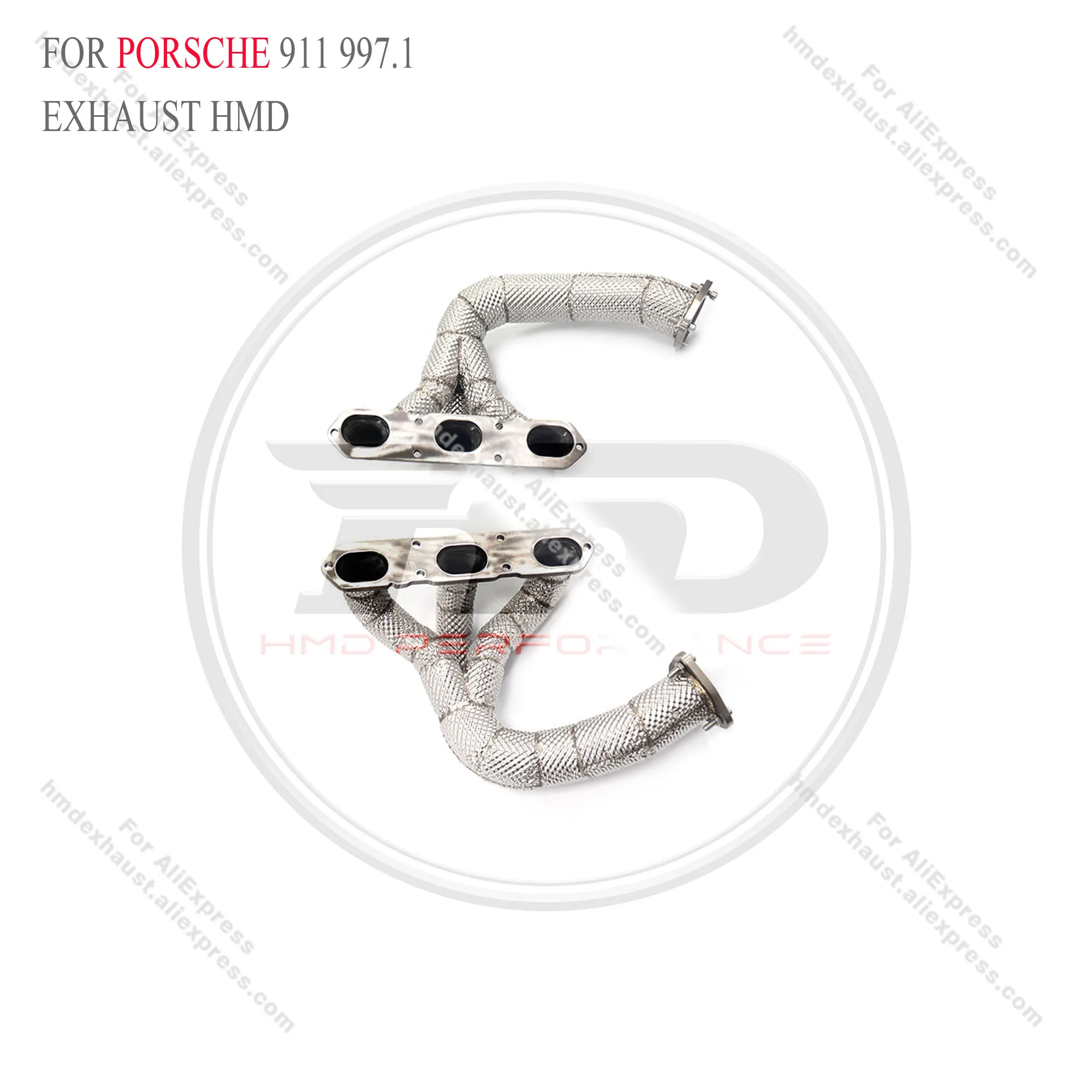 Colector HMD de alto flujo para Porsche 911 997.1