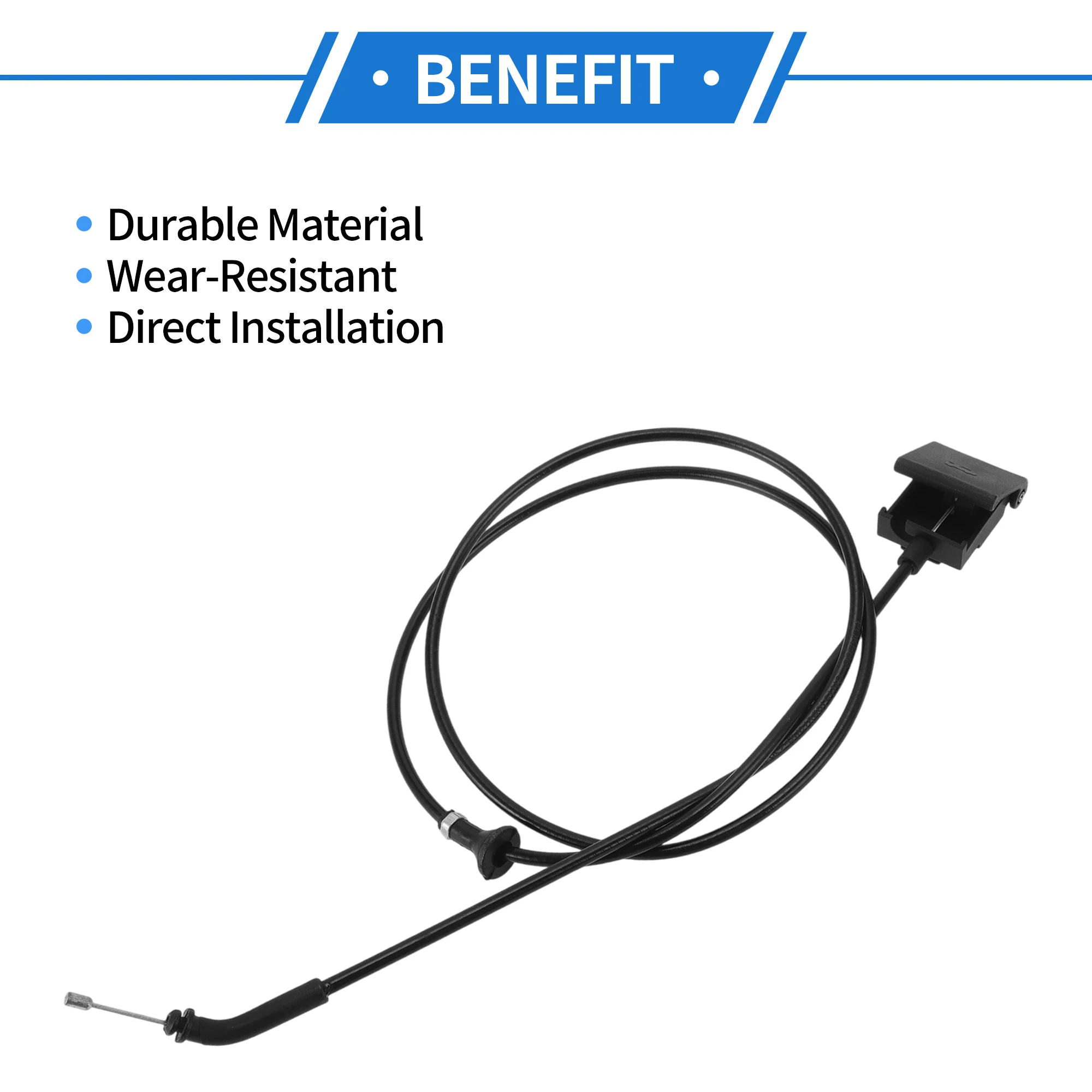 UXCELL cable liberación pestillo capó para Ford Ecosport 2013-2017 - imagen 3