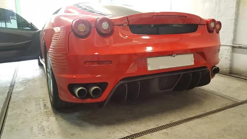 Kit parachoques trasero de fibra de carbono OEM Ferrari F430 - imagen 5