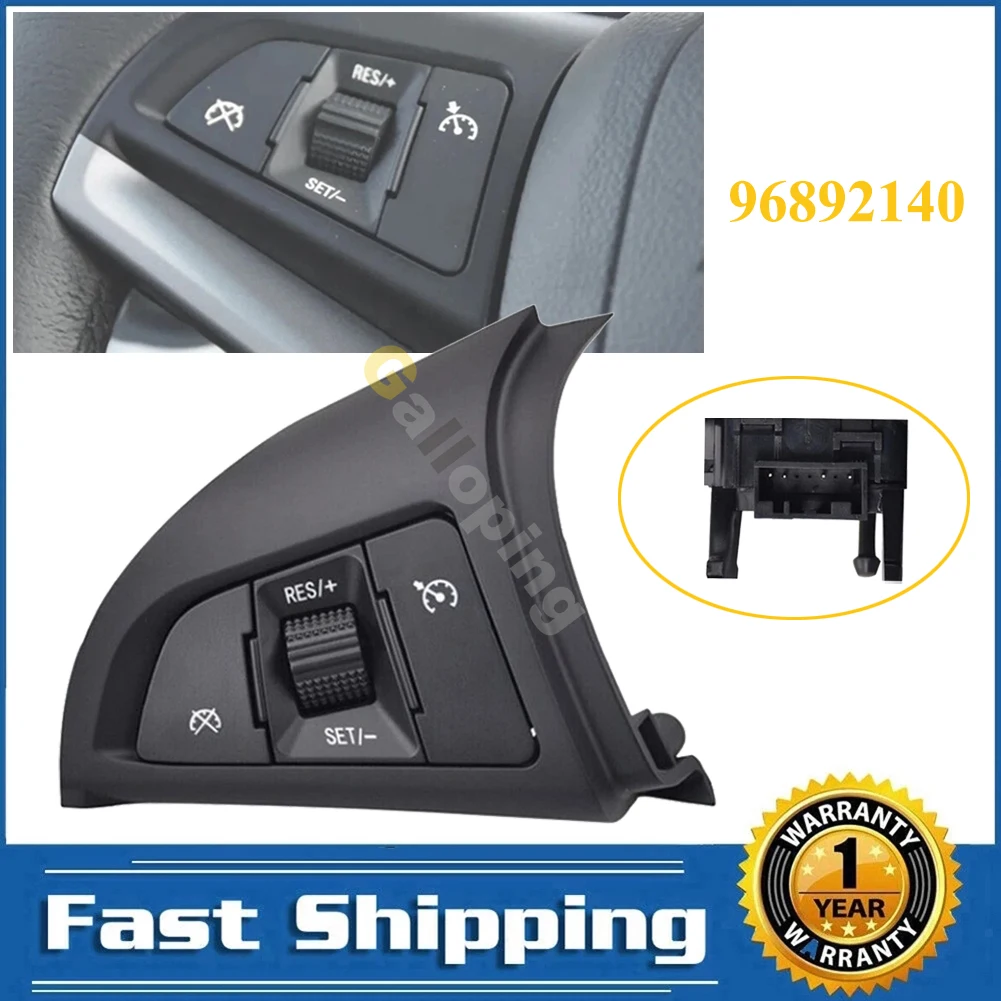 Interruptor control crucero volante – Chevrolet Sonic 2012-2018 96892140