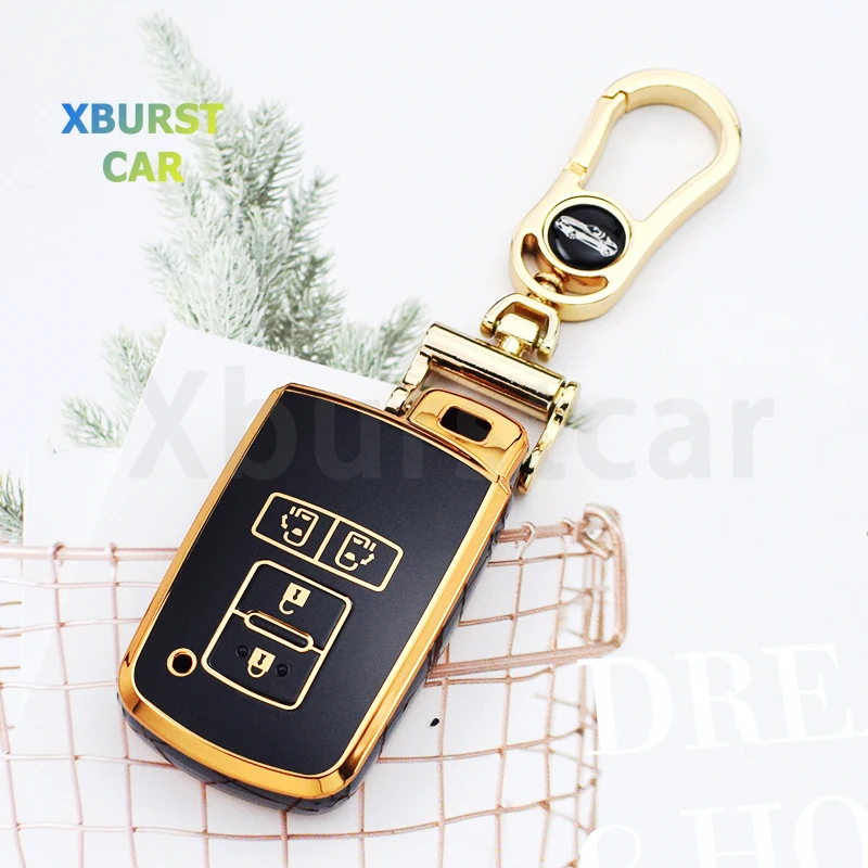 Funda para llave Toyota de 2/4 botones – Prius, Auris y RAV4