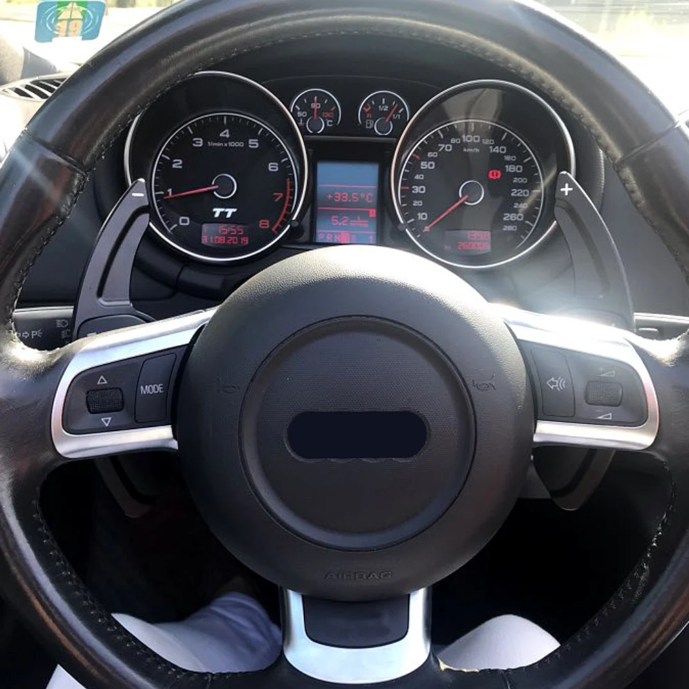 Paletas de cambio extendidas Audi A3 A4 A5 TT Q3 Q5 Racing - imagen 2
