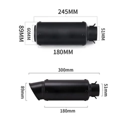Escape Kawasaki ER-6N/ER-6F/Ninja 650 con silenciador carbono