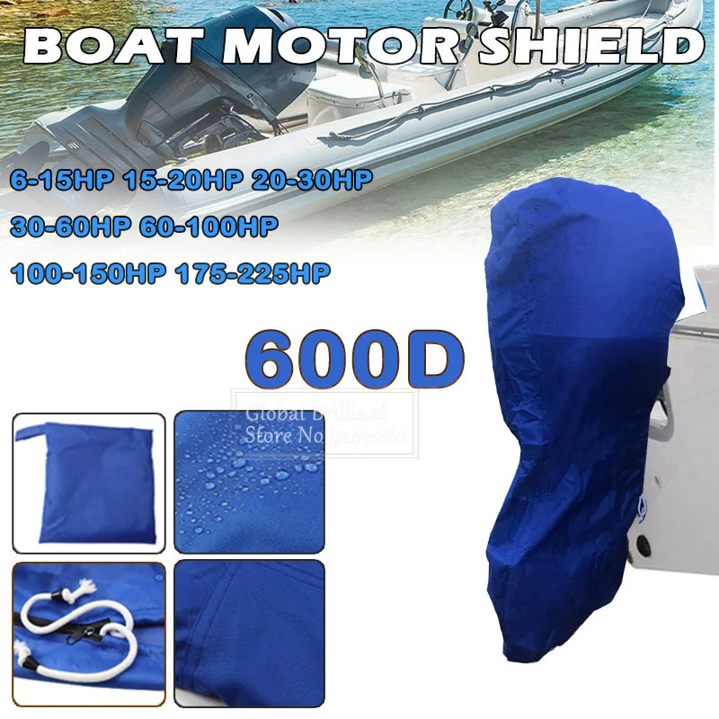 Funda cubierta motor fueraborda anti-UV impermeable y transpirable