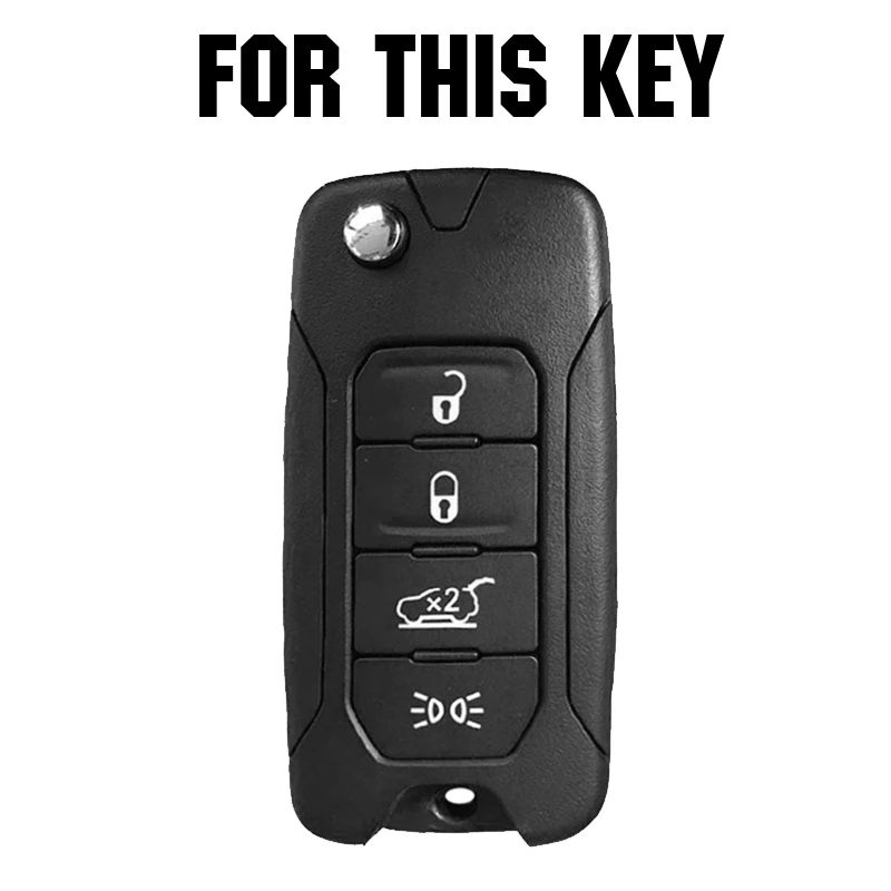 Funda llave silicona Jeep Renegade (2015-2021) - AX
