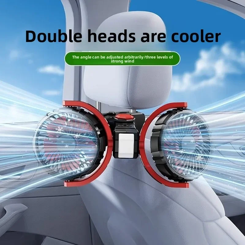 GoodDouble ventilador eléctrico para cabina de camión y maquinaria - imagen 4