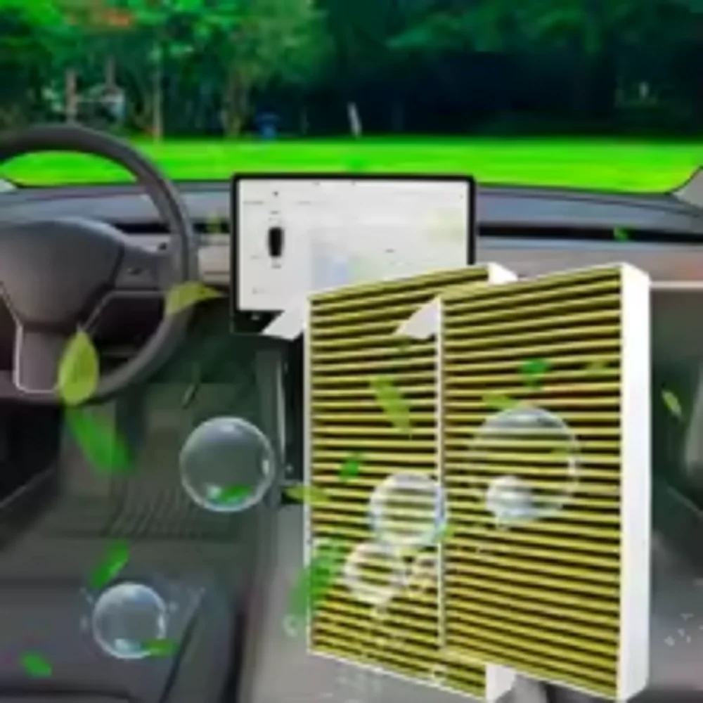 Filtro de cabina con carbón activado para Tesla Model 3/Y - imagen 2