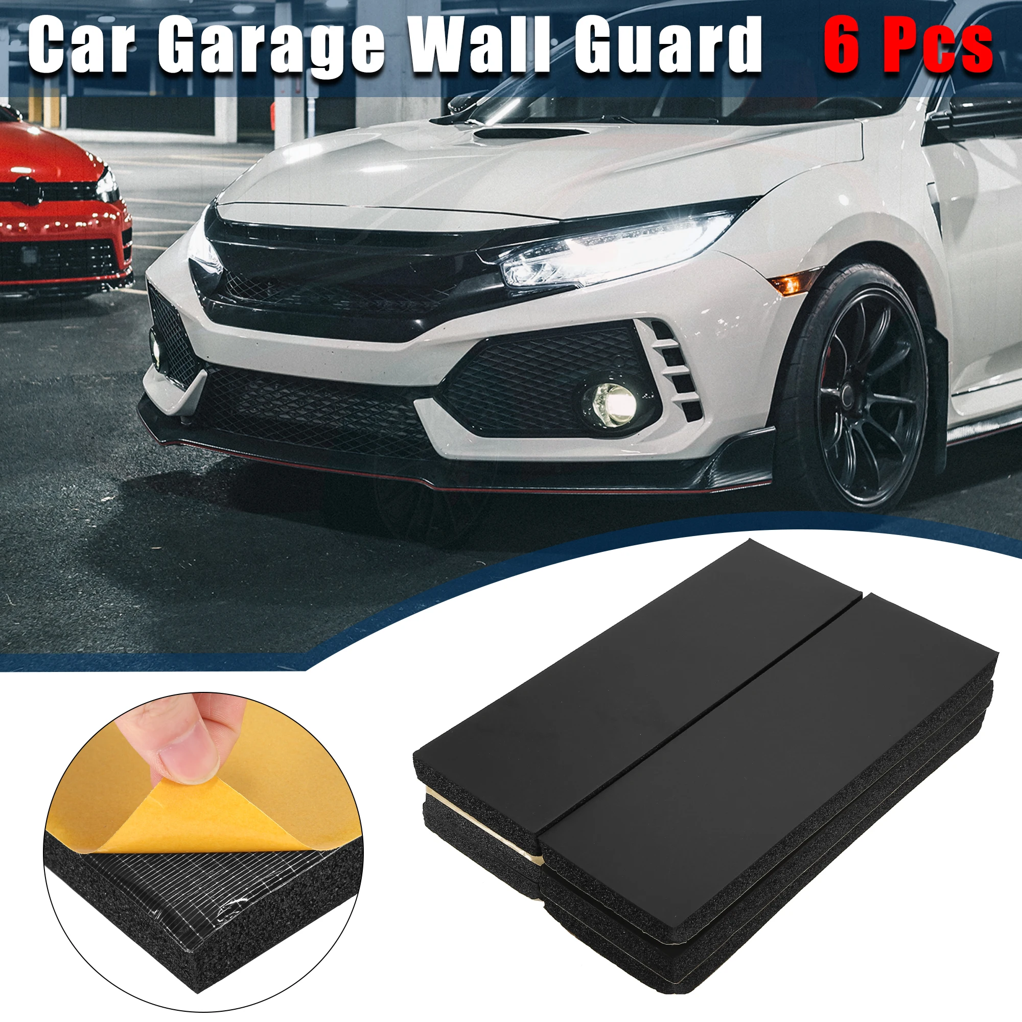 Protector de pared para garaje X Autohaux, anticolisión impermeable - imagen 2