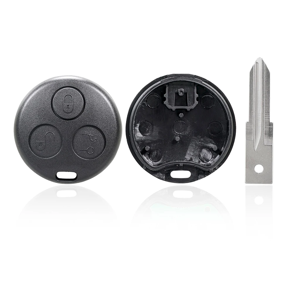 Carcasa llave remota 3 botones Fortwo Smart - imagen 5