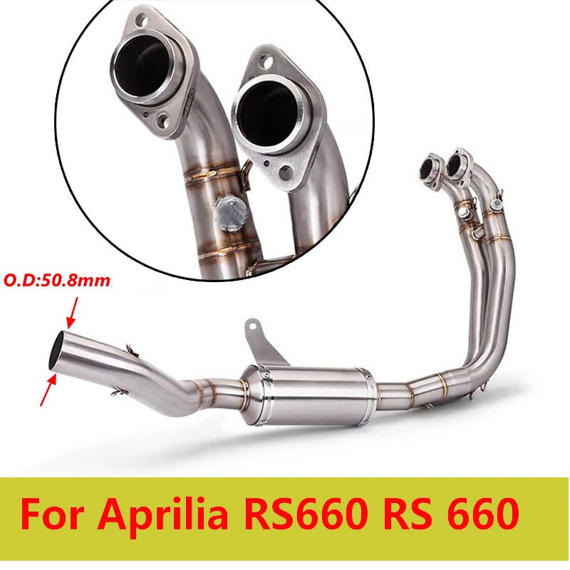 Escape completo Aprilia RS660 Tuono 660 2021-2023 con silenciador - imagen 2